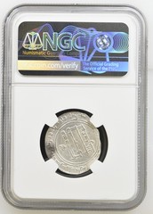 Abbasid Silver Dirham AH 297 al-Basra Al-Muqtadir NGC Certified Chipped Islamic