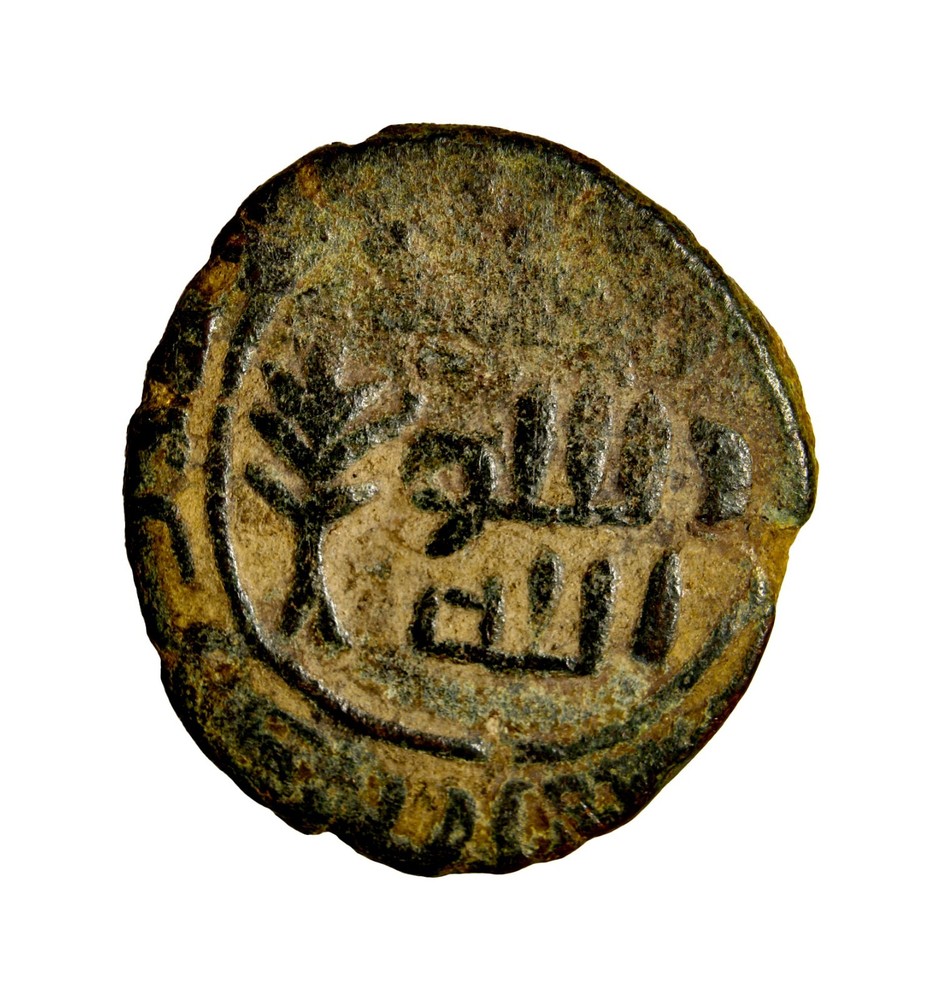 ISLAMIC Umayyad Caliphate Fals Tabariya Tree Type Rare Variety Genuine Ancient