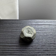 Medieval Polyhedral Islamic weight – half Uqiyyah / 2 dirhams (14.58 g) @S1036