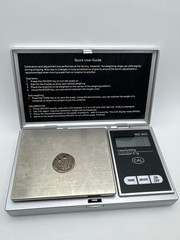 Pair 15th-16thC Ottoman Empire Silver Akce Hammered Coins Historic Garment Holes