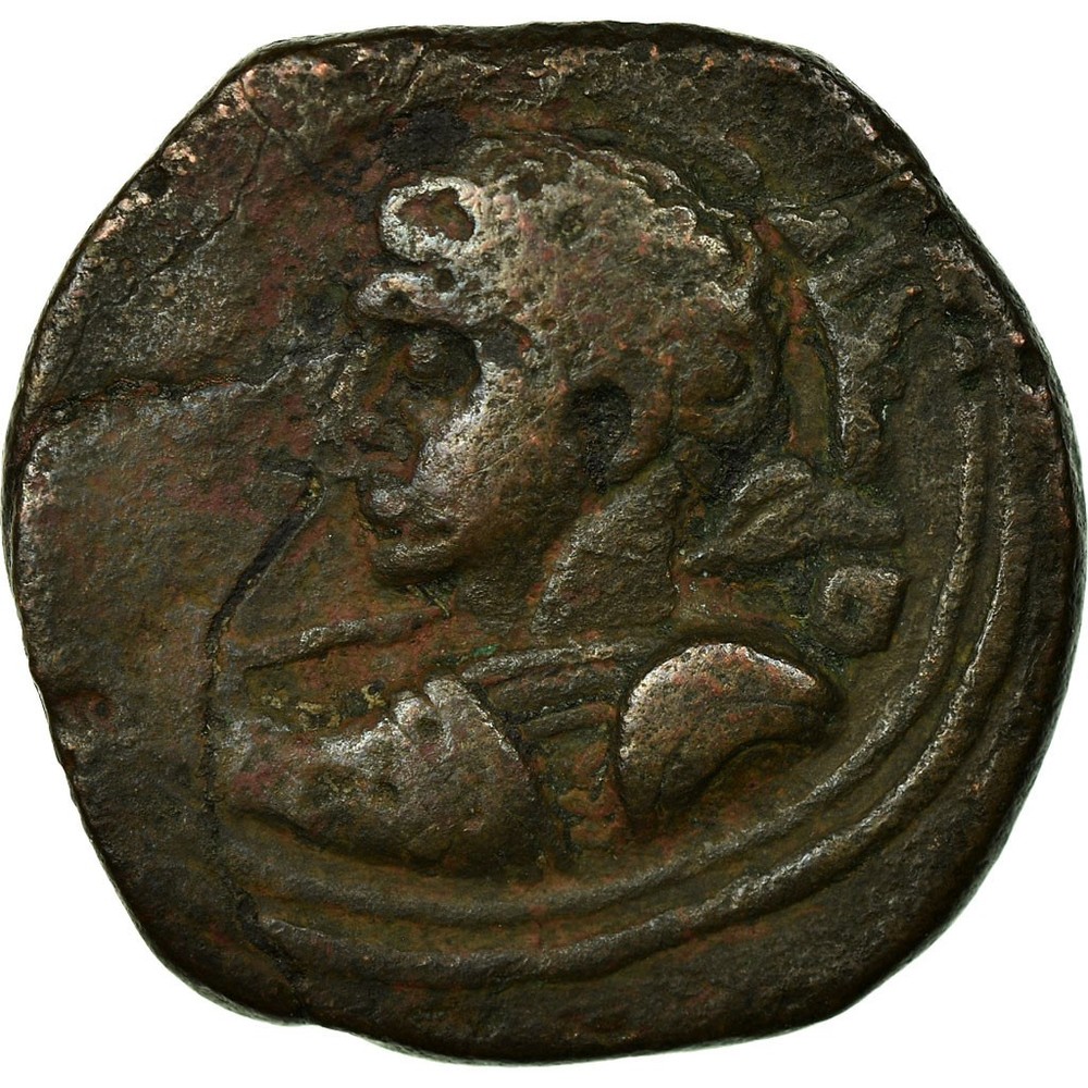 [#654234] Coin, Zengid of Sinjar, Dirham, VF, Cop, per