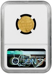 AH104 (723) GOLD Dinar of Umayyad Yazid II NGC UNC Cleaned 4.26g