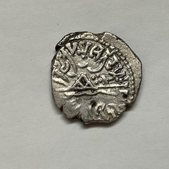 INDIA Indo-Scythian West Kshatrapa Rudrasena III /Bhartrudaman Silver AR Drachma