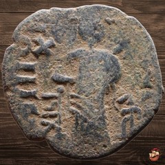 BEAUTIFUL Zangid coin — Nur al-Din Zengi (1146–74) — Zangids Zengid @m1169