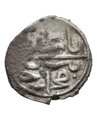 DESIRABLE 1481 AD Akce Turkish Ottoman Empire Medieval Silver Old Coin Bayezid I