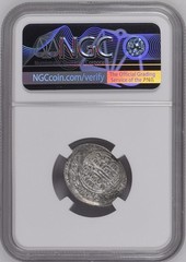 ULJAYTU Silver Ilkanid Dirham Type B NGC Certified AU53 Medieval Islamic Coin