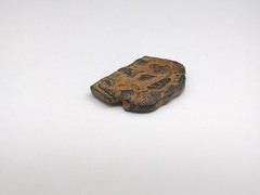 Earliest type Arab-Byzantine AE fals, time of Rashudin, c. 638-643AD