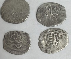 5 Islamic O’Homan Dirham Silver Coins 13th – 15th Century