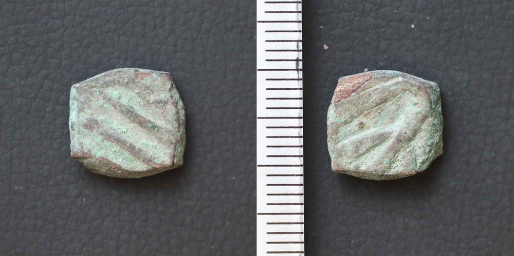 *Kidarites, Kushan Empire Coin, Ancient India Indo Greek Roman[E9028]7q2