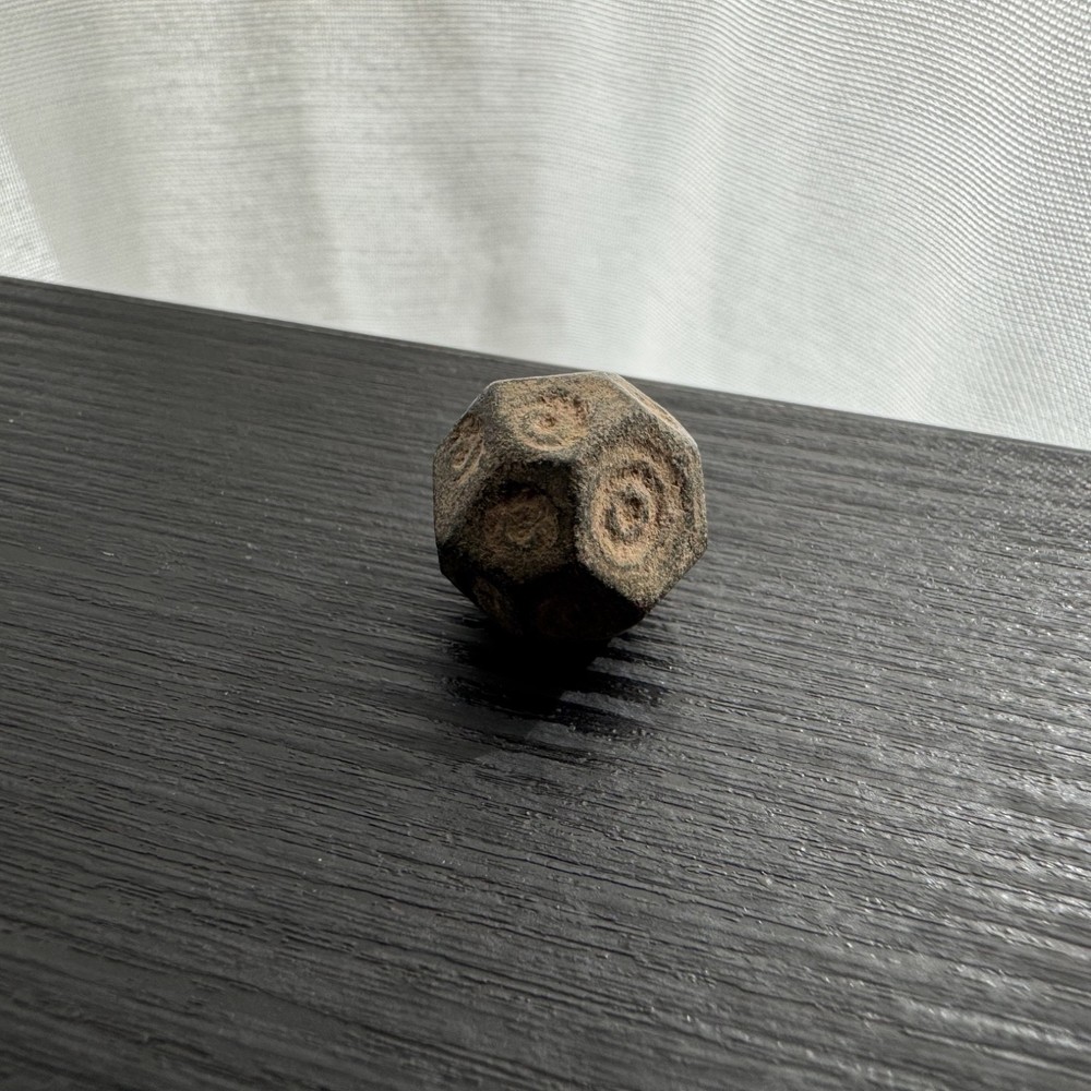 Medieval Polyhedral Islamic weight – half Uqiyyah / 2 dirhams (14.59g) @u1215