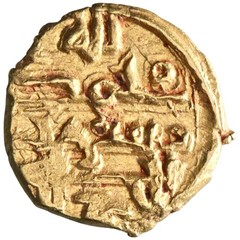 Saffarid: al-Husayn ibn Tahir (980-982+), gold fractional dinar (1.42g), Sijista
