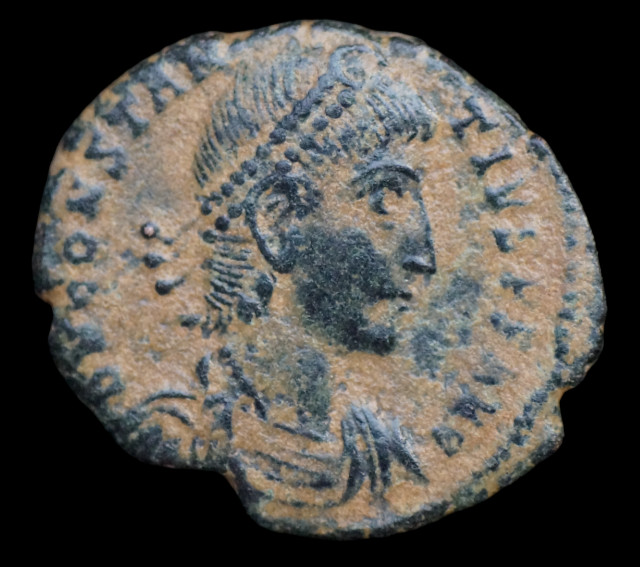 Constantius II Ancient COIN Roman EMPIRE 337-361 AD. max 19 mm. 2,14 gramm. #661