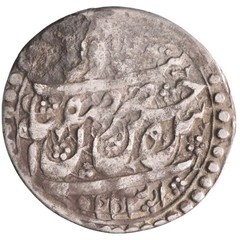 Safavvid: Sultan Husyn (1694-1722), silver abbsi (5.23g), Isfaahaan mint, AH 113