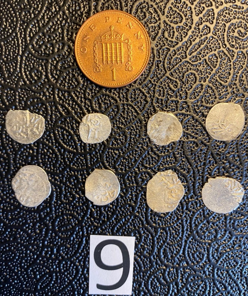 Islamic silver AKCE coins/Random Ottoman Empire 15th Century Rare genuine x8