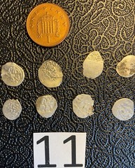 Islamic silver AKCE coins/Random Ottoman Empire 15th Century Rare genuine x8