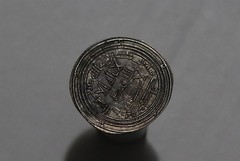 🧭 🇮🇷 Umayyad Caliphate Hisham Dirh em AH 127 (744/745 AD) 2.89GrB88#1406