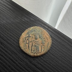 BEAUTIFUL 🏺Arab Byzantine Follis 🏺 DAMASCUS Umayyad Fals coin @m754