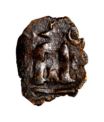Rashidun Pseudo Byzantine Fals Type E Authentic Early Islamic Coin Authentic