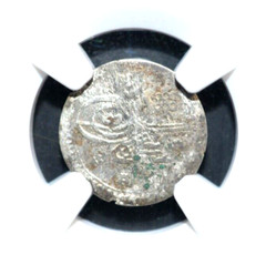 TURKEY AKCE, AH 1115 (1703) TURKEY AKCE, NGC CERIFIED—-402—