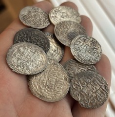1265-1283 AD Dirham Silver Medieval Siver Old Coin Seljuq of Rum Crusaders Era 1