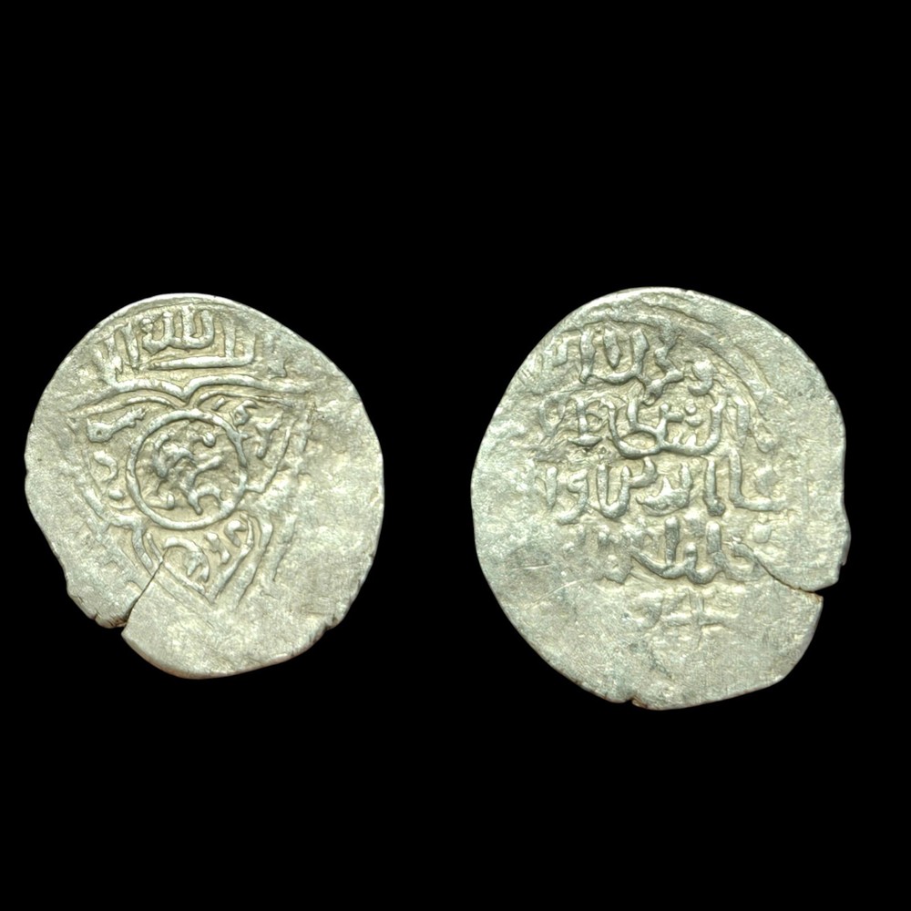 ISLAMIC EMIRATE OF ERETNA Ghiyath al-Din Muhammad I.Silver akce AH 753-767 Rare