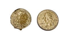 Silver Islamic Coin Timurid Empire, Tanka, Ghaznawden (1300-1500)