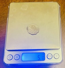 Silver Islamic Coin Timurid Empire, Tanka, Ghaznawden (1300-1500)