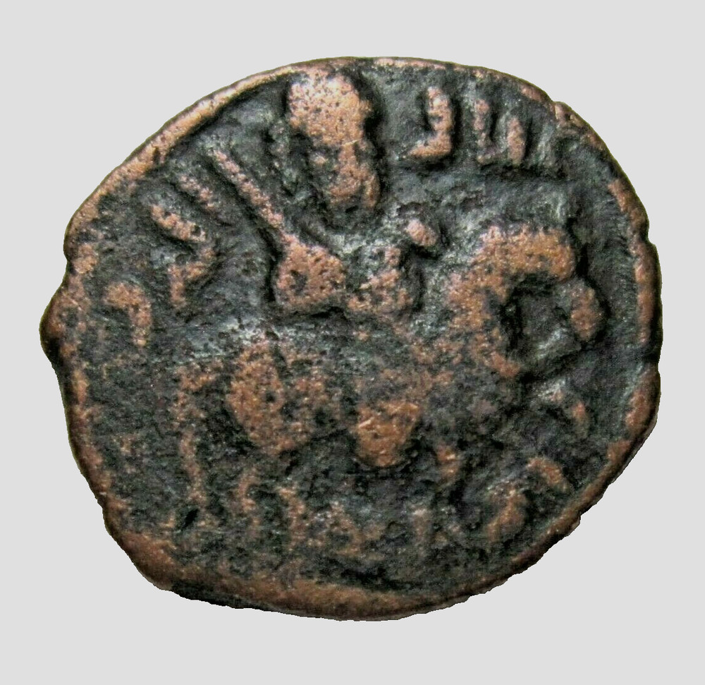 SELJUQ OF RUM. BRONZE FALS. KAY KHUSRAW I, 1192-1196. MALATYA. HORSEMAN.