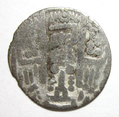 ISLAMIC, ABBASID. ARAB-BUKHARAN. BILLON DIRHAM, CIRCA LATE 8th CENTURY AD.