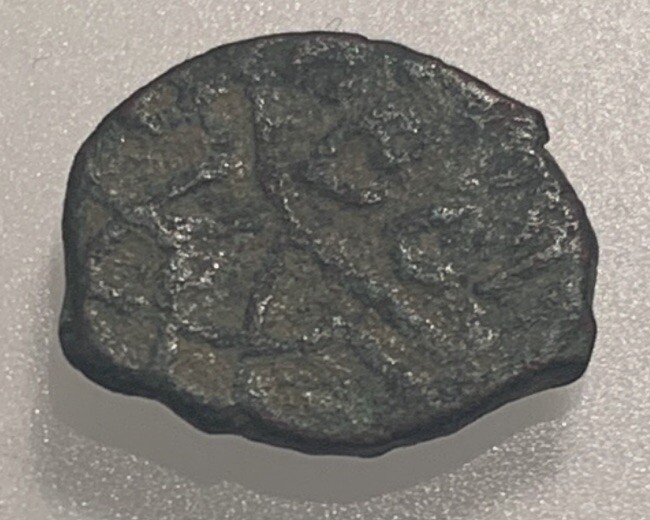 Tiny Ancient Islamic-coin bronze-circa 450-650 AD-unknown*