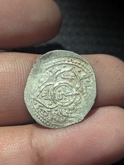 ISLAMIC EMIRATE OF ERETNA Ghiyath al-Din Muhammad I.Silver akce AH 753-767 Rare