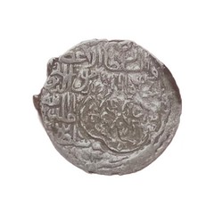Silver Islamic Coin Timurid Empire, Tanka, Ghaznawden (1300-1500)