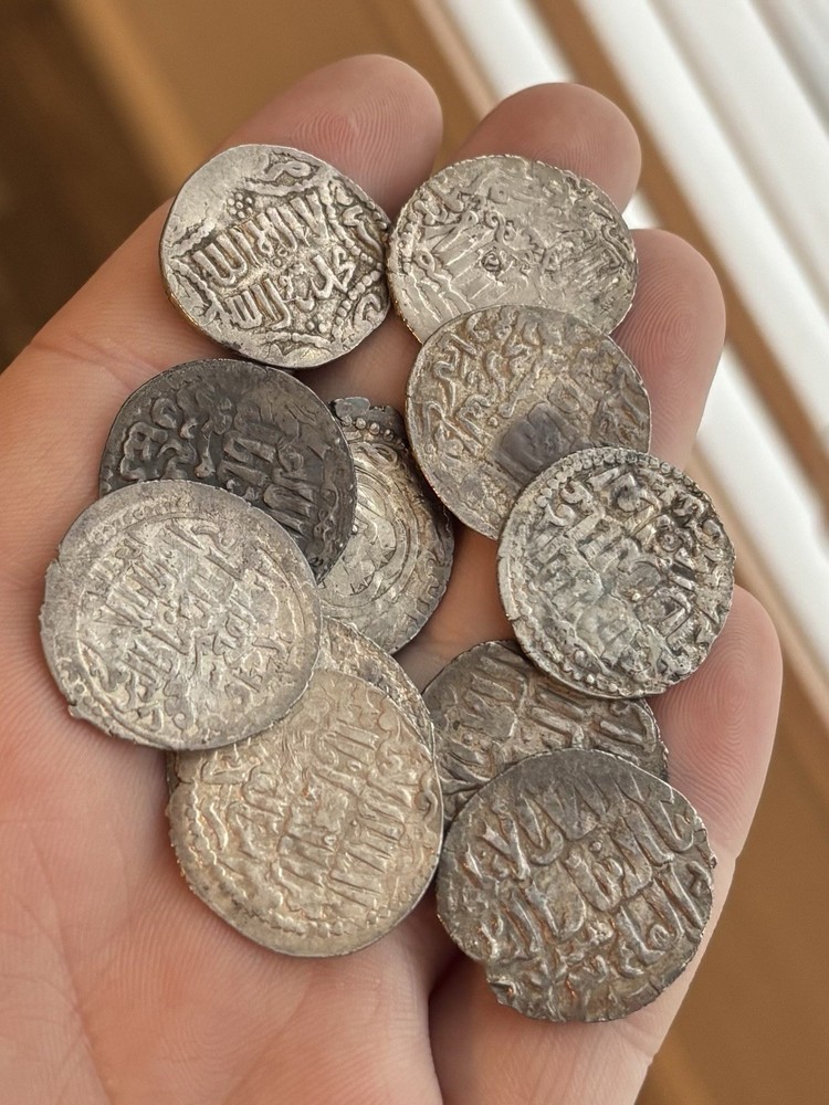 1265-1283 AD Dirham Silver Medieval Siver Old Coin Seljuq of Rum Crusaders Era 1