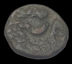 Ancient Islamic-coin bronze-circa 450-650 AD-unknown- F4