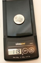 Afsharid Nader Shah COIN AR 6 Shahi 11.4 Grams in Excellent Condition