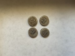 AFSHARID Nadir Shah LOT OF 4 COINS AR 6 Shahi 1151 AH
