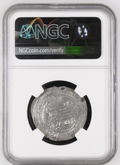 Abbasid Silver Dirham AH 318 Arrajan Al-Muqtadir NGC MS 60 Islamic Coin
