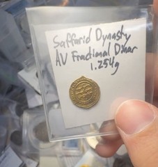 1200 Years Old – Gold Saffarid Ancient Islamic Gold Dinar – Treasure Of Ali Baba