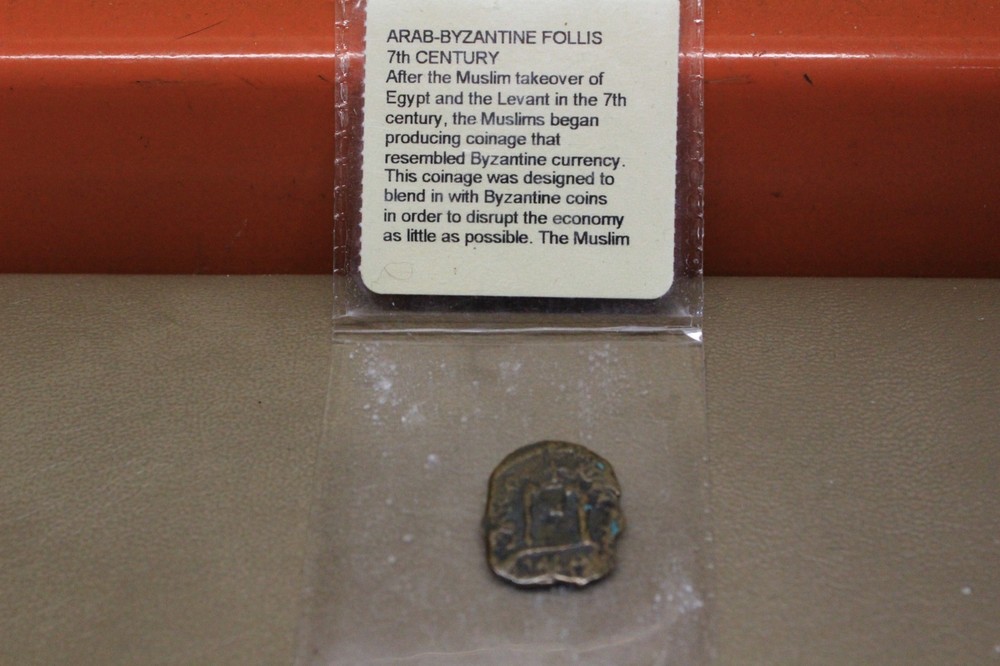 Arab-Byzantine Follis 7th century Coin