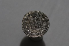 🧭 🇮🇷 Umayyad Caliphate Hisham Dirh em AH 127 (744/745 AD) 2.89GrB88#1406
