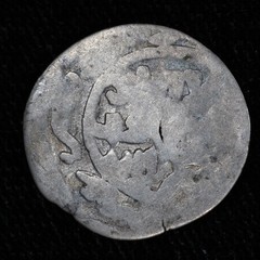 1313–1341 (AH 720) Golden Horde Uzbek Silver Dang • Caffa Gate Countermark