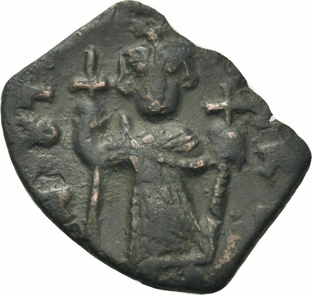 7 Cent Arabic PSEUDO BYZANTINE Damascus FALS