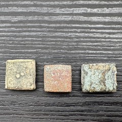 LOT 3 Medieval Islamic weights Uqiyyah Dirham – Bronze #A669