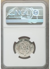Tabaristan Ahura Mazda AR Hemidrachm AD 780 NGC MS Sparkling Gem !