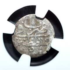 TURKEY AKCE, AH 1115 (1703) TURKEY AKCE, NGC CERIFIED—-402—