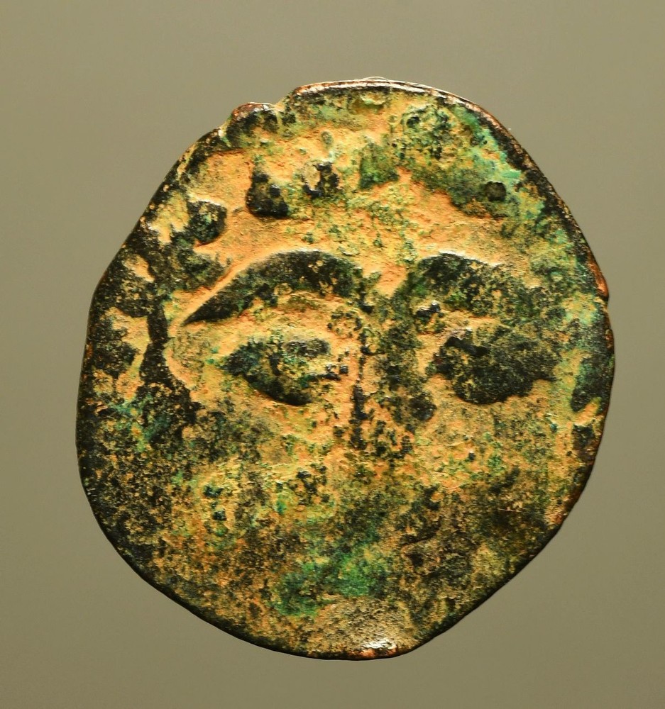 IS67-45 MONGOL OCCUPATION OF SYRIA. Hulagu at Hamah, circa 658AH, Sunface