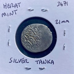 Mongol States Silver Coin 1405-1447AD Timurid Empire Herat Mint Shahrukh Islamic