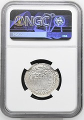 AH295-320 ABBASID AL-MUQTADIR DIRHAM AH3XX NGC AU DETAILS SCRATCHES Silver