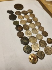 islamic ottoman silver bronze coin