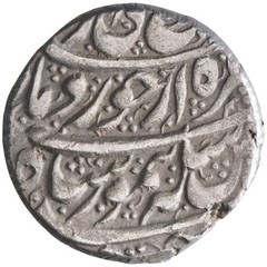 Durrani: Taimur (1772-1793), silver rupee (11.39g), Ahmdshahi mint, AH 1186-1207